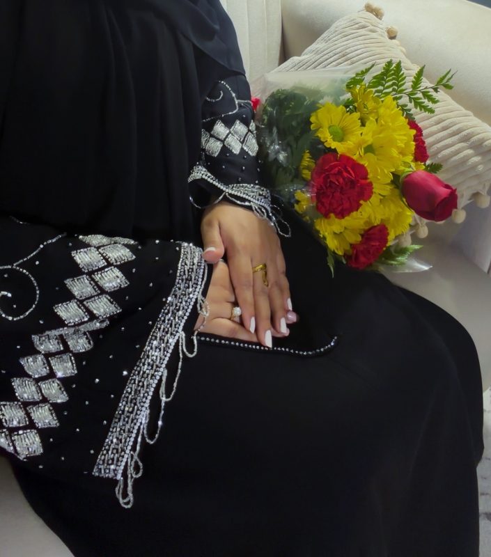 Black Luxury Abaya