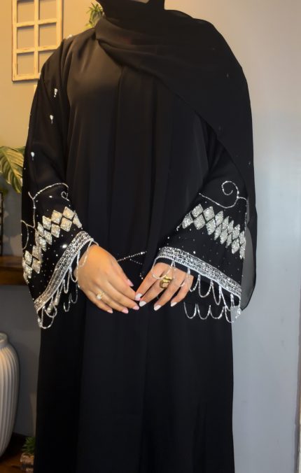 Black Luxury Abaya