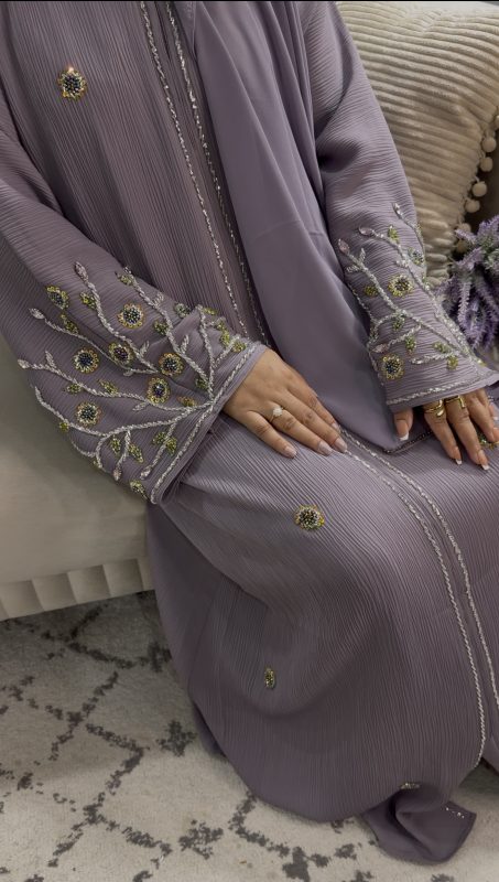 lavender abaya